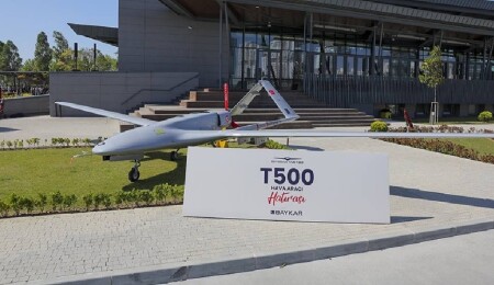 Bayraktar TB2'nin 500'üncüsü üretim hattından çıktı