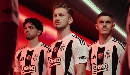 Beşiktaş, yeni sezonda iç saha maçlarında giyeceği formayı açıkladı