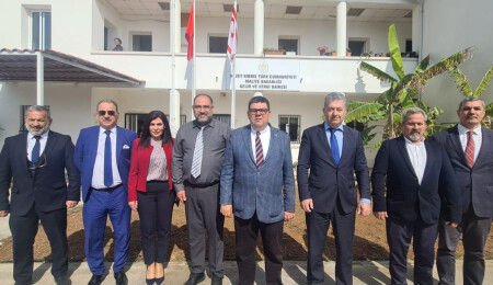 Maliye Bakanı Berova, İskele ve Karpaz bölgesini ziyaret etti