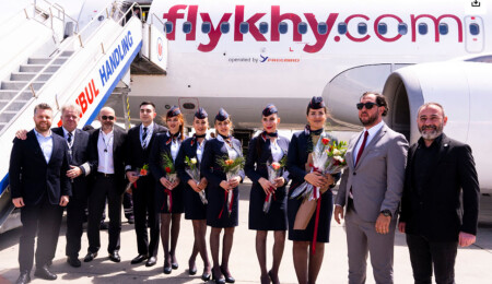 Fly Kıbrıs Hava Yolları ilk uçuşunu gerçekleştirdi