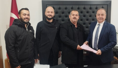 KKTC Akıncı Ocakları Derneği, resmi başvurusunu kaymakamlığa sundu