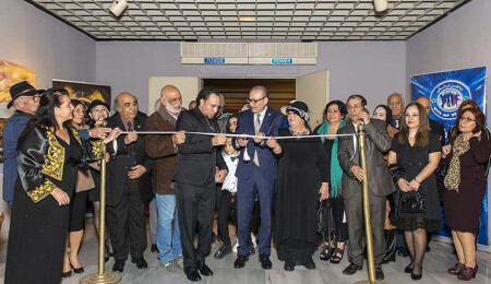 Sanatçı Karadayı, Mısır’da KKTC’yi temsilen Dünya Barışı İçin Sanat Çalıştayı’na katıldı