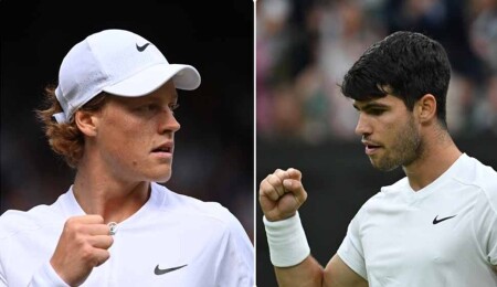 Sinner ve Alcaraz, Wimbledon'da çeyrek finale çıktı