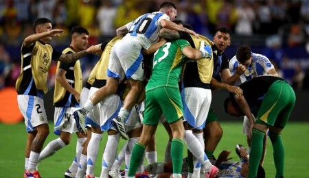 Copa America'da şampiyon Arjantin