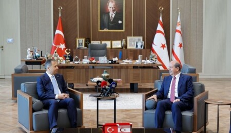 Cumhurbaşkanı Tatar, Ali Yerlikaya’yı kabul etti: TMK’nın etkinliğini artırma çabalarımız sürüyor