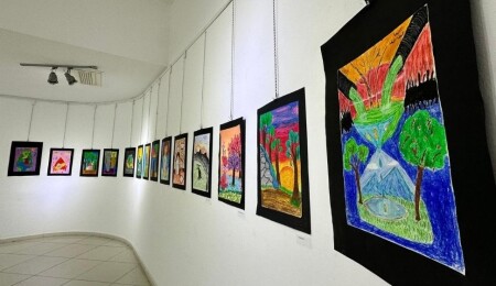 536 eser arasından seçilen 120 çocuk resmi “Doğanın Büyüsü” sergisinde Lefkoşa AKM’de sergilenecek