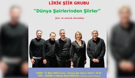 Lirik Şiir Grubu’ndan Dünya Şiir Günü etkinliği yarın gerçekleşiyor