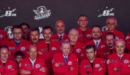 Prof. Dr. Mustafa Aydın'dan, TEKNOFEST 2025 KKTC’ye katılan gençlere destek
