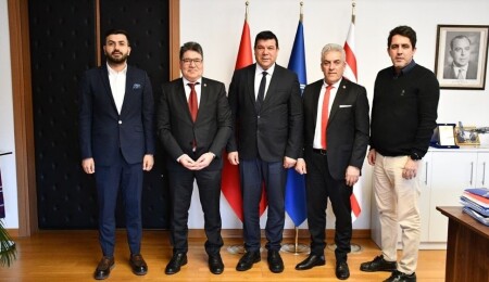 Avrupa Türk İslam Kültür Dernekleri Birliği’nden DAÜ’ye ziyaret
