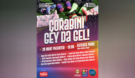 “Çorabını Gey da Gel” etkinliği yarın Kızılbaş Parkı’nda yapılıyor