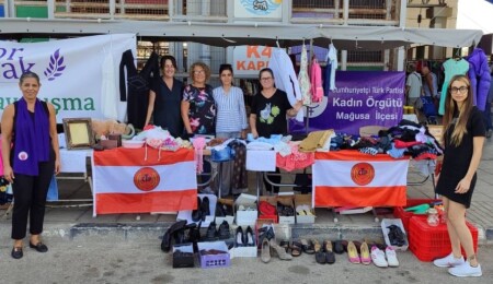 CTP Kadın Örgütü Mağusa İlçesi, "İkinci El Eşya Stantları" oluşturmaya başladı