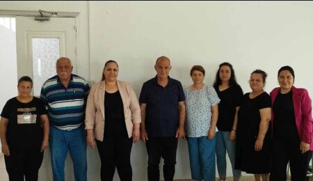 Lefke Yardım ve Halk Derneği Başkanlığı’na yeniden Emel Yılmaz seçildi