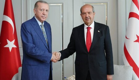 Cumhurbaşkanı Tatar, Erdoğan ile telefonda görüşüp, bayramlaştı