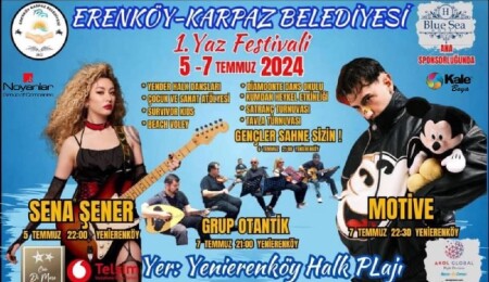 Erenköy-Karpaz Belediyesi'nin birinci yaz festivali bugün başlıyor