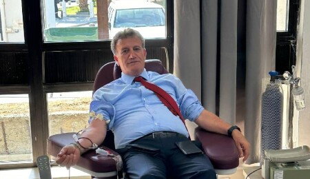 Erhan Arıklı kan verdi, çağrıda bulundu