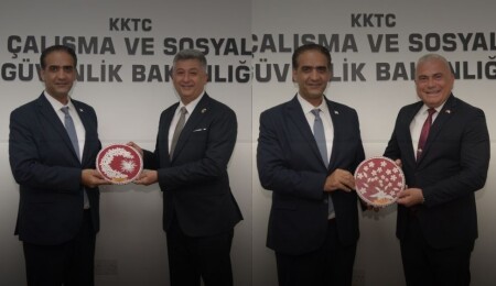 Gardiyanoğlu, Karaca ve Balaban’ı kabul etti