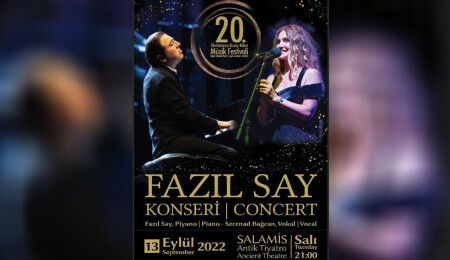 Fazıl Say “İlk Şarkılar ve Piyano Eserleri Konseri” ile Salamis Antik Tiyatro'da sanatseverlerle buluşacak
