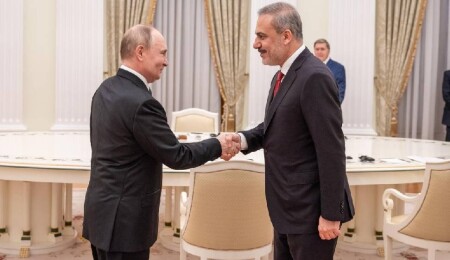 Türkiye Dışişleri Bakanı Hakan Fidan, Rusya Devlet Başkanı Putin ile görüştü
