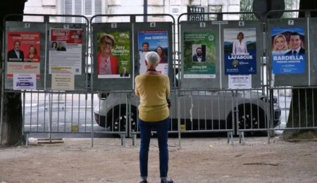 Fransa'da 2. tur seçimlere katılım rekor düzeyde