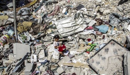 İsrail ordusunun gece boyu Gazze'ye düzenlediği saldırılarda ölü sayısı 17'ye yükseldi