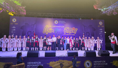 61’inci Mehmetçik Üzüm Festivali’nde geleneksel Kıbrıs gecesi düzenlendi