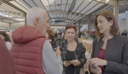 CTP Kadın Örgütü, Girne açık pazarında halkla buluştu
