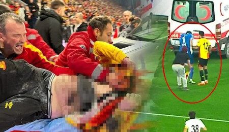 Göztepe-Altay maçı yarıda kaldı! Kaleci Ozan Evrim Özenç’e saldırı
