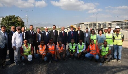 Abdulkadir Uraloğlu, Cumhurbaşkanlığı Yerleşkesi ulaşım yollarını inceledi