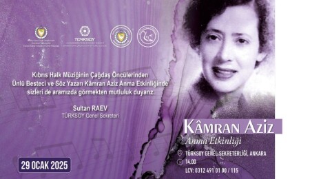 TÜRKSOY'dan Ankara’da Kamran Aziz’i anma programı düzenleniyor