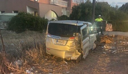 Güzelyurt'ta korkutan kaza: 3 kişi yaralandı