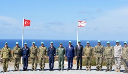 Yasin Ekrem Serim, Şehit Yüzbaşı Cengiz Topel Akdeniz Fırtınası Tatbikatı'nı izledi
