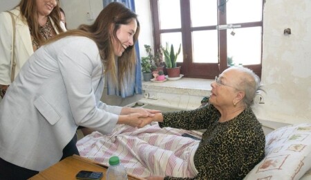 Sevim Çağla Serim'den Lapta Huzurevi'ne ziyaret