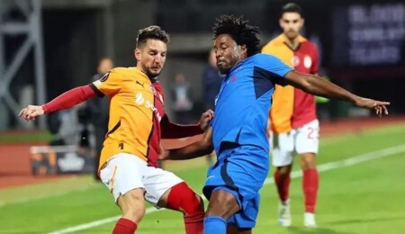 Galatasaray Rigas'la berabere kaldı
