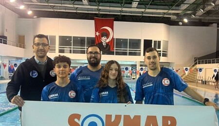 Kuzey Kıbrıs Yüzme Takımı Türkiye Şampiyonası'nda
