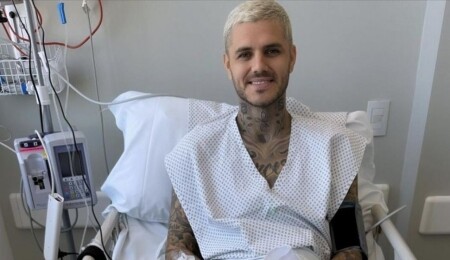 Galatasaray'ın Arjantinli golcüsü Mauro Icardi, ülkesinde ameliyat edildi