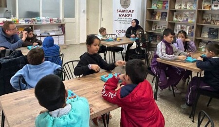 SAMTAY Vakfı’nda akıl ve zeka oyunları yoğun ilgi görüyor