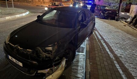 Güzelyurt'ta kaza: 2 yaralı
