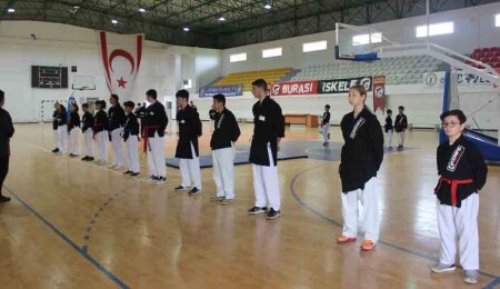Kempo renkli kuşak sınavı yapıldı