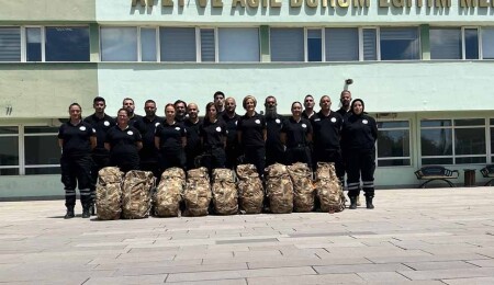 KKTC DAAK AFAD eğitimine katılmak üzere Ankara’da