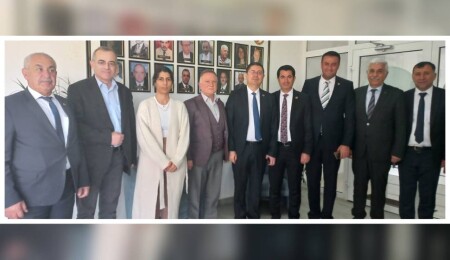 Anadolu Basın Birliği Derneği, Kıbrıs Türk Gazeteciler Birliği'ni Ziyaret Etti