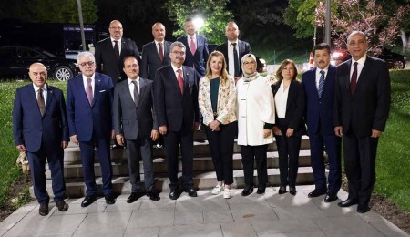 Meclis heyeti, TC-KKTC Dostluk Grubu ile bir araya geldi
