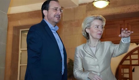 Nikos Hristodulidis ile Ursula von der Leyen sığınmacı konusunu görüştü