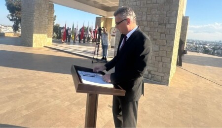 Dr. Fazıl Küçük Anıt Mezarı'nda tören: Refah ve barış dolu yarınlar için çalışmak sorumluluğumuzdur