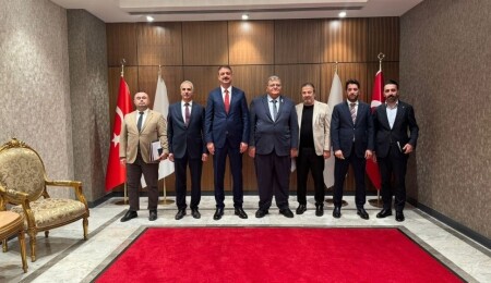 Kıbrıs Vakıflar İdaresi ile Türkiye Vakıflar Genel Müdürlüğü yeni iş birliklerini ele aldı