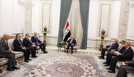 Hakan Fidan, Irak Cumhurbaşkanı Abdullatif Reşid ile görüştü