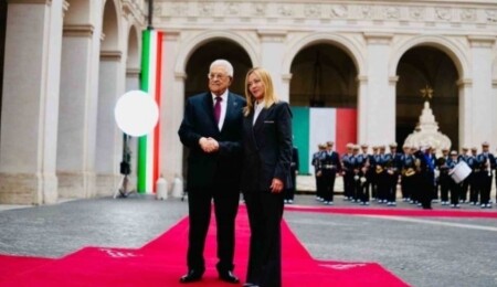 Giorgia Meloni ve Mahmud Abbas, Gazze’de ateşkes ve iki devletli çözüm sürecini görüştü