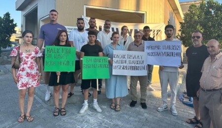 CTP Gençlik Örgütü'nden arıtma tesisinin mühürlenmesine karşı eylem: Dikmen halkının suyu mühürlenemez!