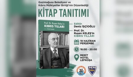 Prof. Dr. Ruşen Keleş’in “Kıbrıs Yılları” kitabı tanıtılıyor