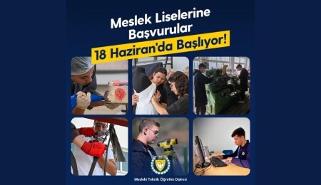 Meslek liseleri için başvuru süreci yarın başlıyor