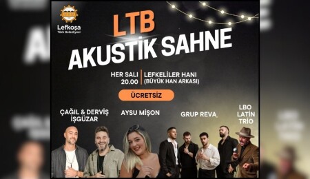 Lefkoşa Türk Belediyesi, Ağustos’ta Lefkeliler Hanı’nda akustik konserlere ev sahipliği yapacak